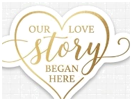 Our love story sticker